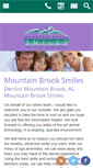 Mobile Screenshot of mountainbrooksmiles.com